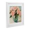 Stupell Industries Pink Roses in Green Vase Framed Print Under Glass, design by Gina Kelly
